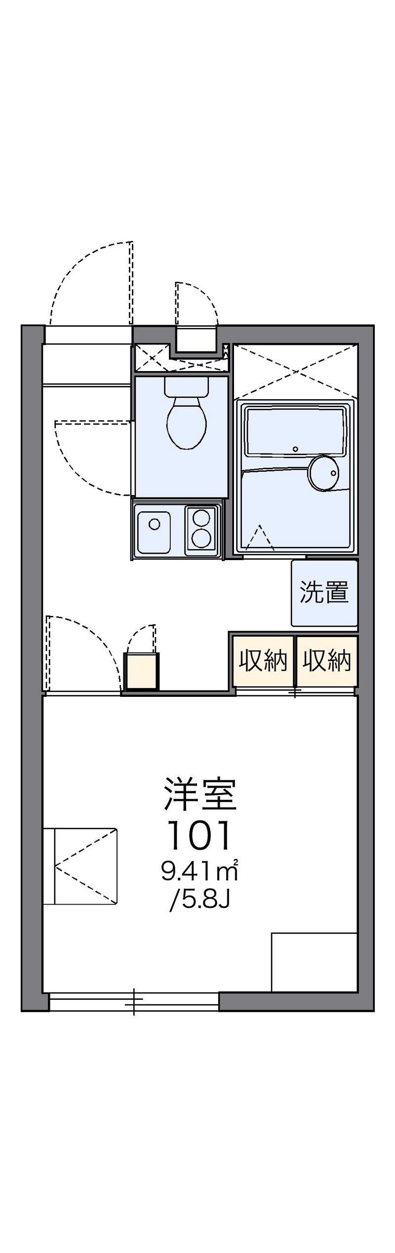 レオパレスａｎｉｍ 間取図