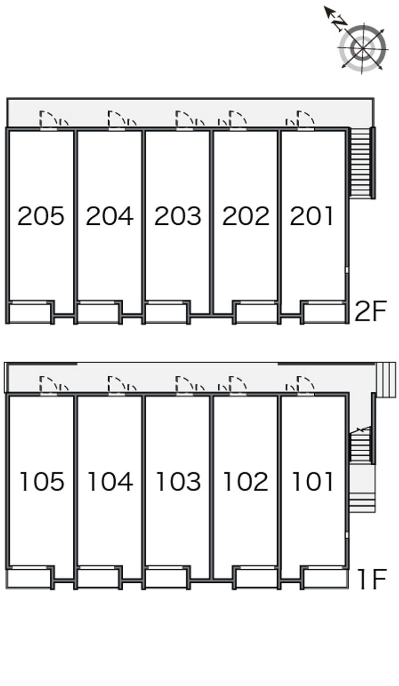 ミランダヴィレッタ　諏訪 間取配置図