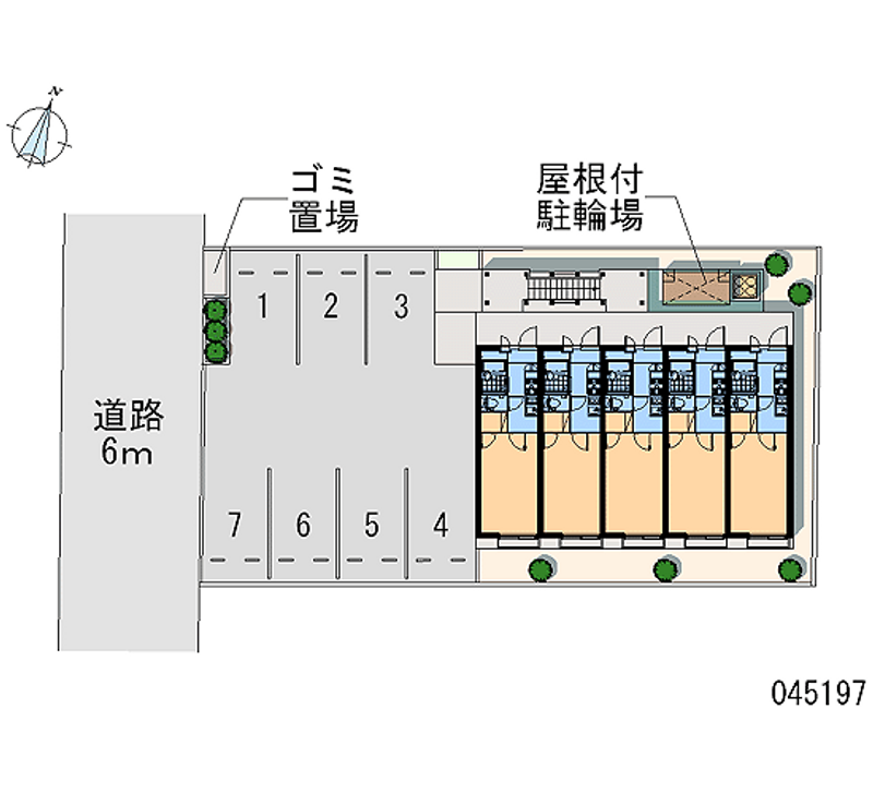 45197 bãi đậu xe hàng tháng