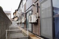 レオパレスボヌール 庭