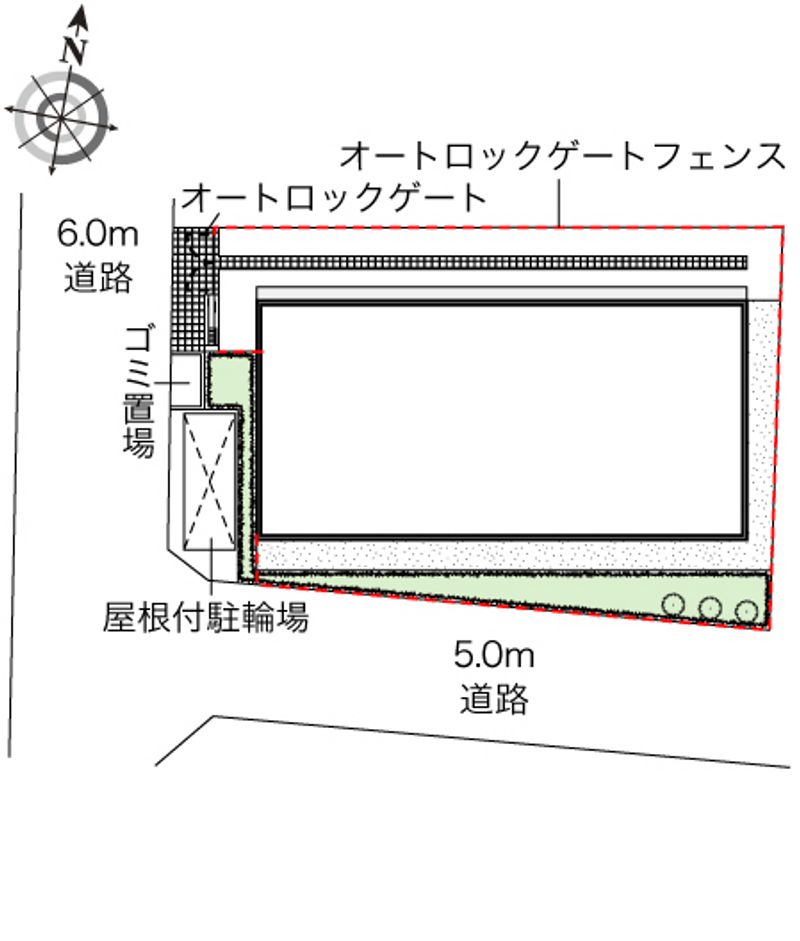 レオネクストルミナウス春日 配置図