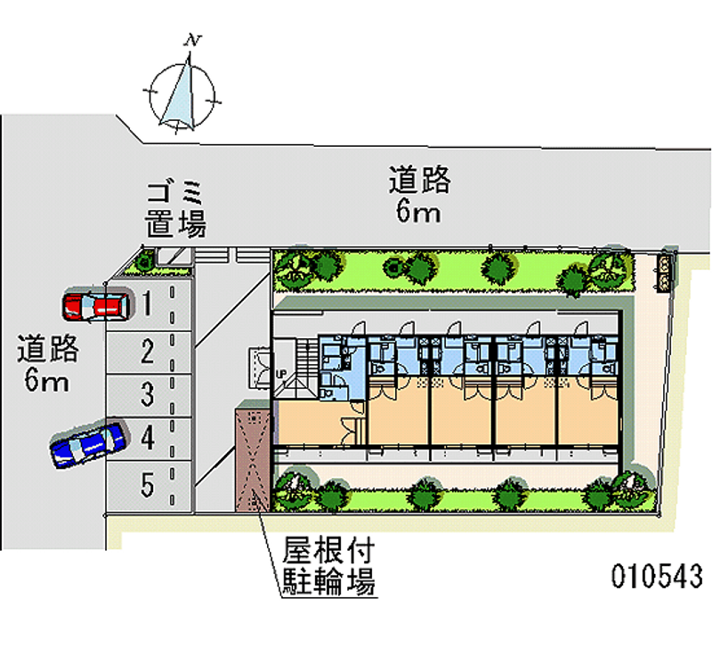 レオパレスイクシード 月極駐車場