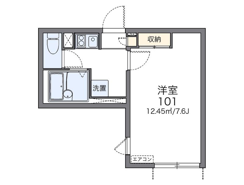 レオネクストヒルキャッスルⅡ 間取り
