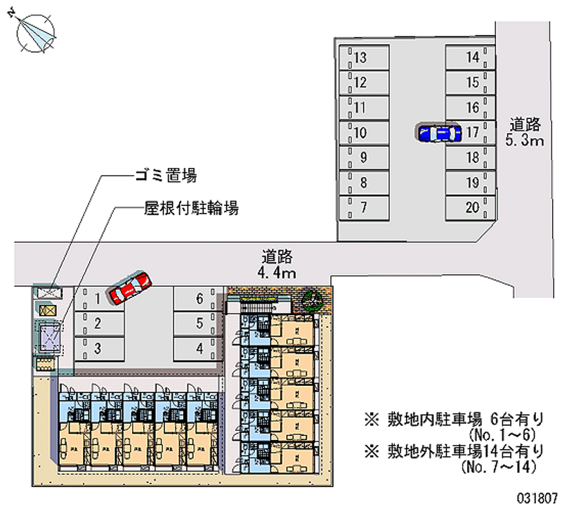 31807 Monthly parking lot