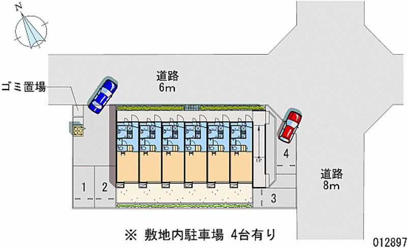 レオパレスＡー１ 月極駐車場