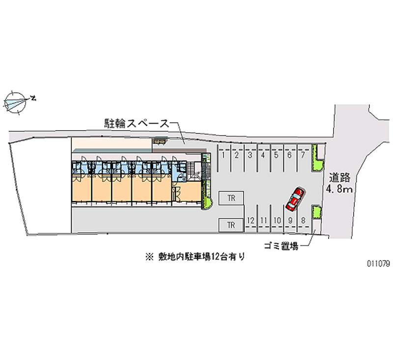 11079月租停車場