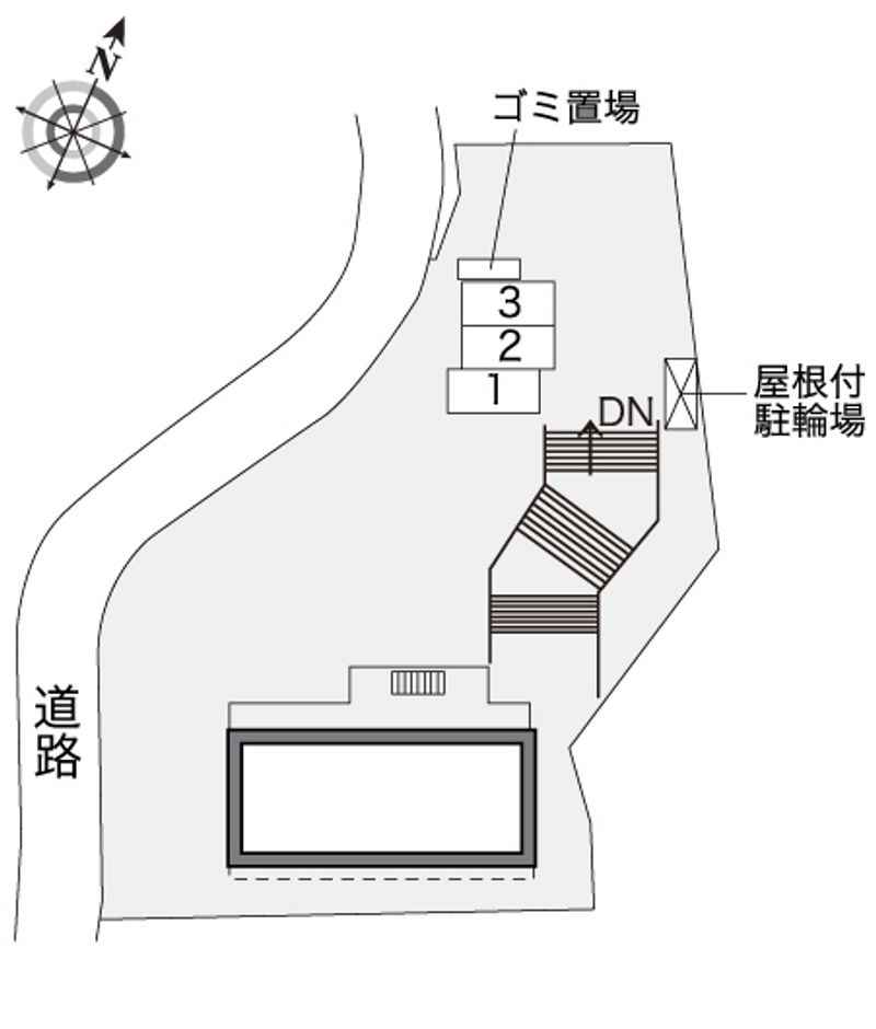 レオパレスビューテラス 配置図