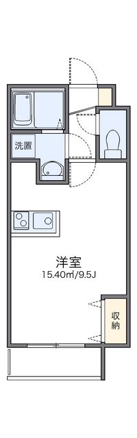 レオパレスエクセルハイツ高島平 間取り図