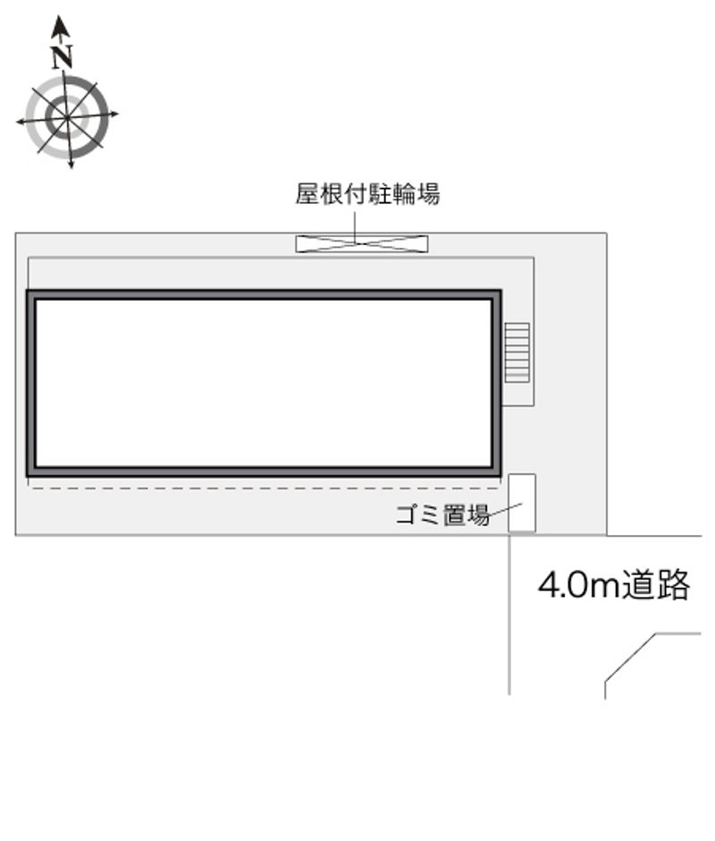 レオパレス友六 配置図