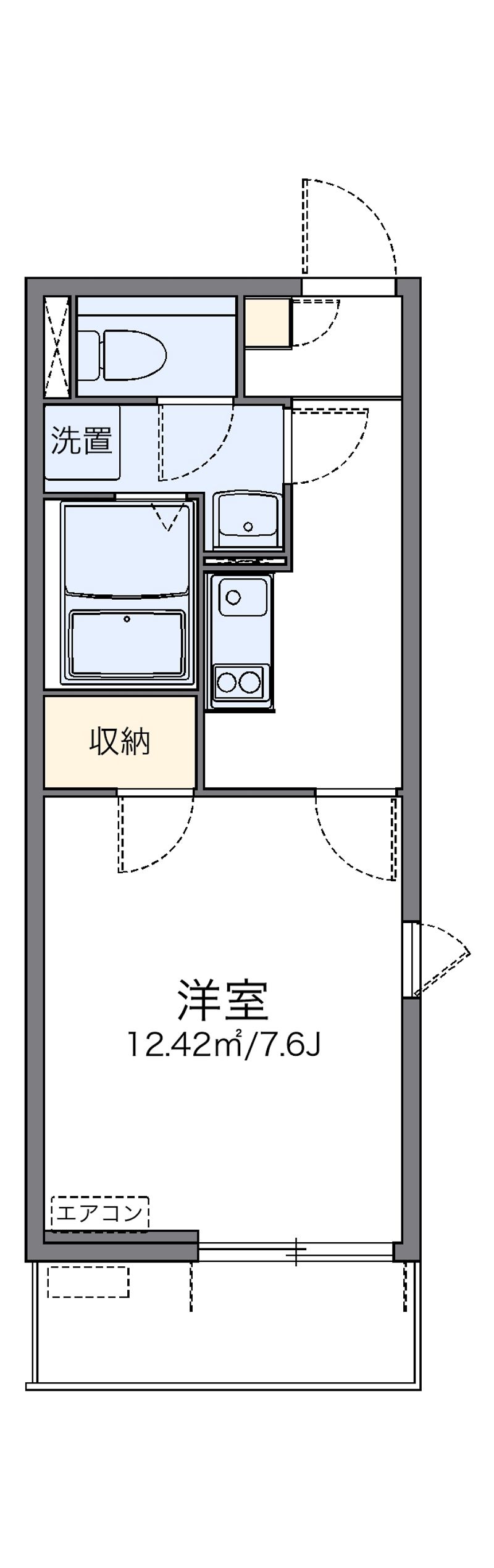 レオネクストフェルゼ津田沼 間取図