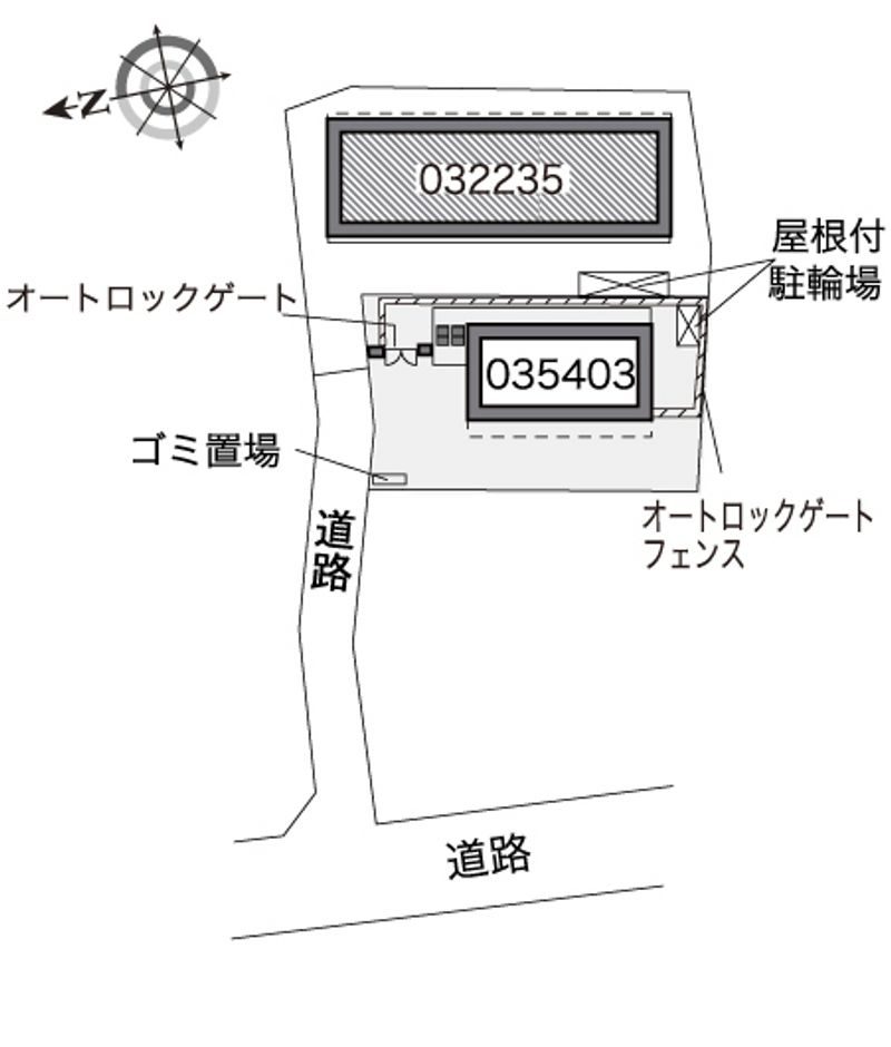 レオパレス鈴木 配置図