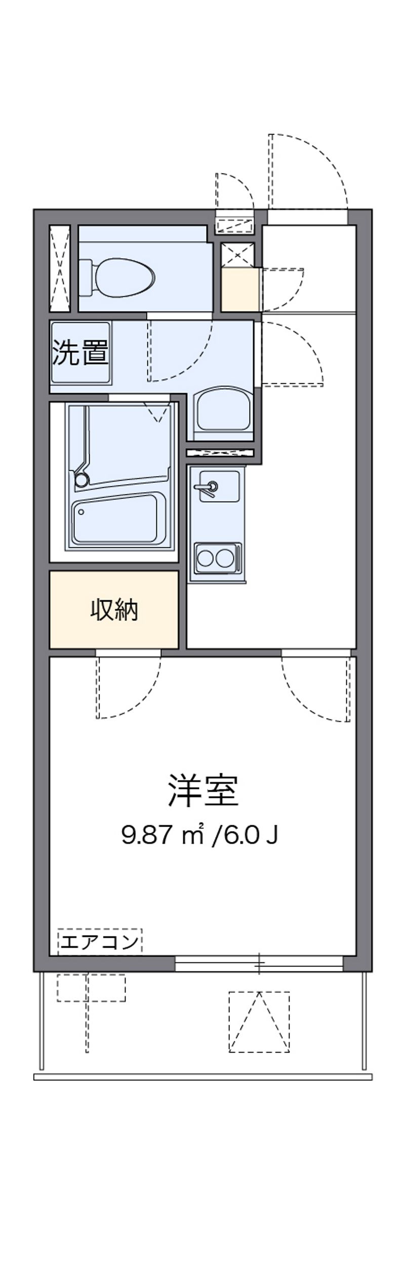 クレイノエスポワールＫ 間取り
