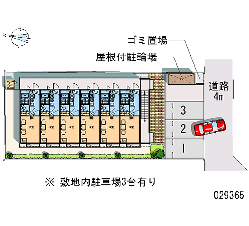 29365 Monthly parking lot