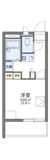 レオパレスコスモス 間取り図