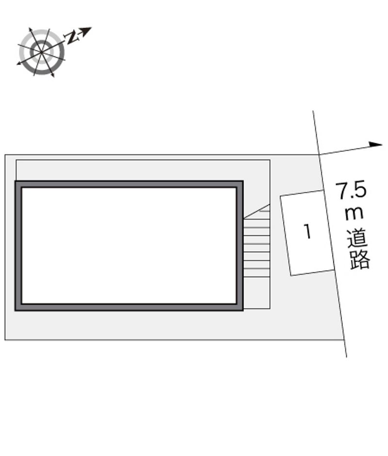 レオパレスＰａｓｔｅｌｌｏ 配置図