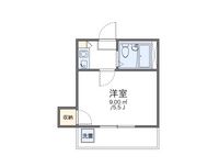 レオパレス上大岡第１２ 間取り