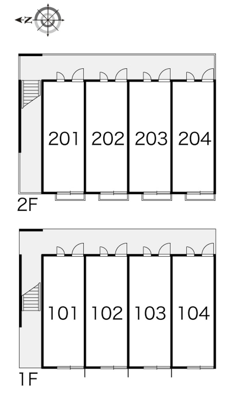 leopalace Bell Heights II 평면 배치도