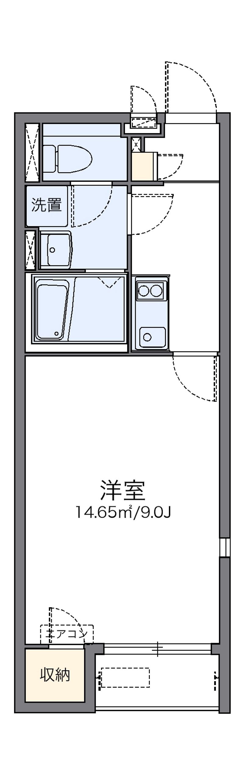 レオネクスト藤井寺 間取図
