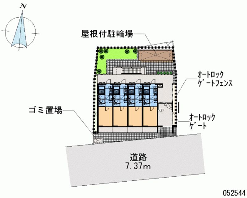 レオネクストグランツ藤２３ 区画図
