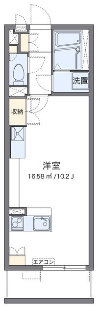 レオネクストレジデンス川崎 間取り図