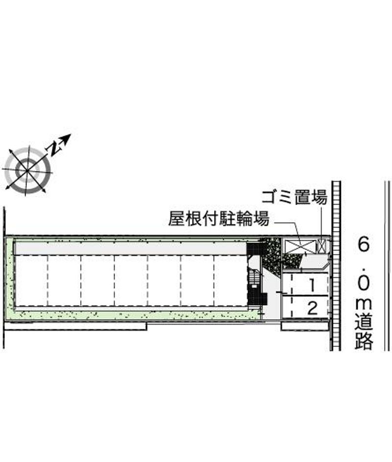 レオパレスノーヴァⅢ 配置図