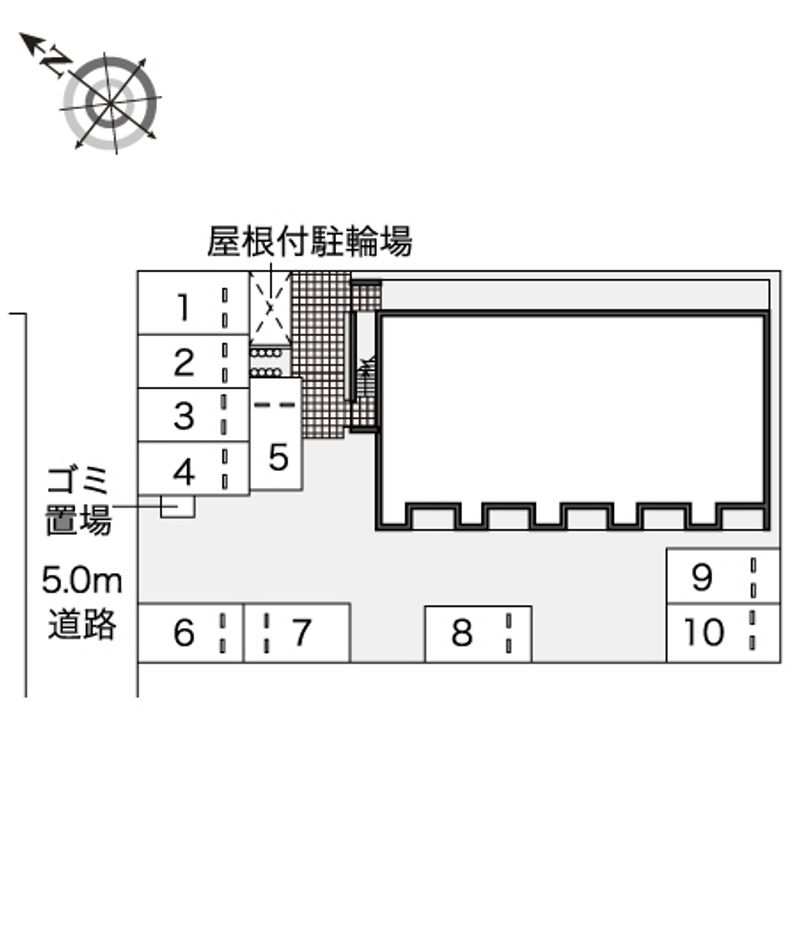 レオネクスト山東 配置図