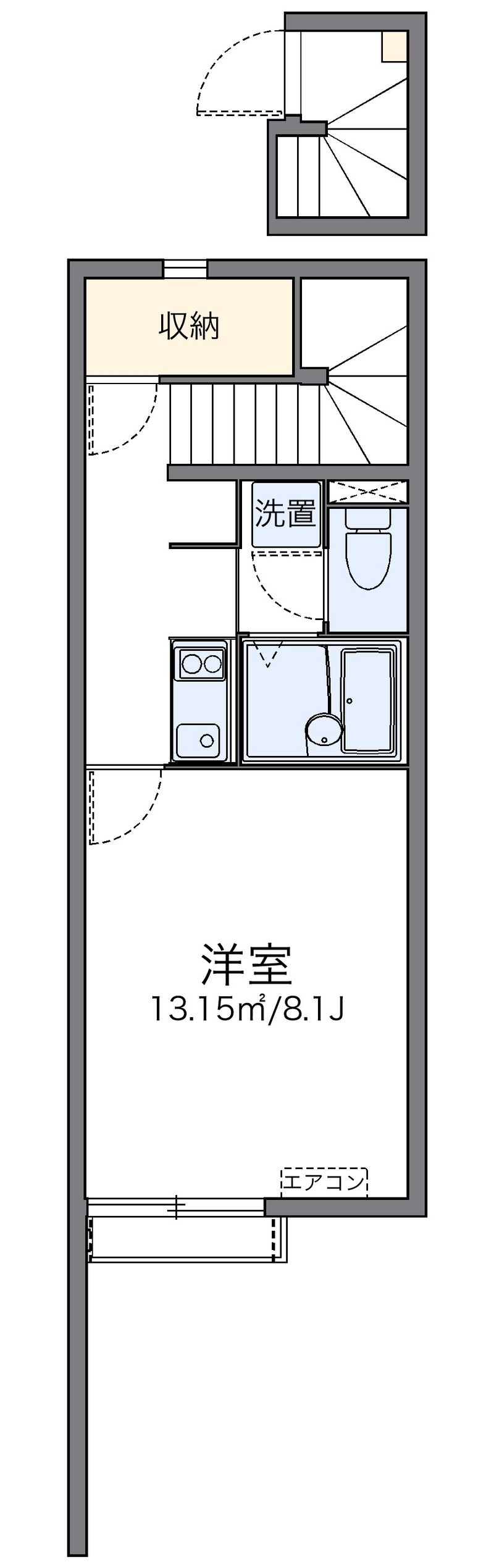 レオネクストエスペランサⅡ 間取図