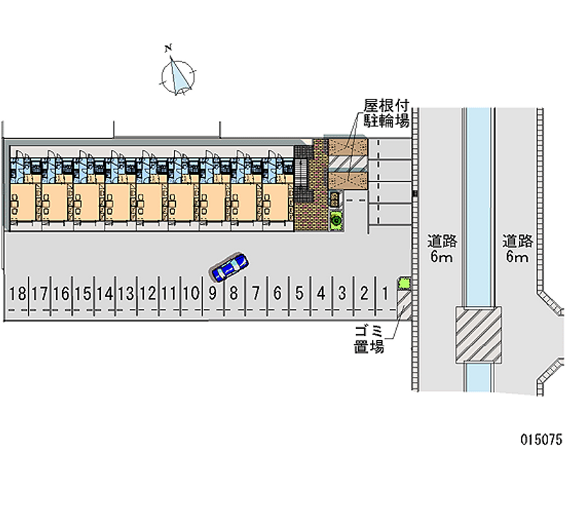 15075 Monthly parking lot