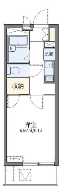 レオパレスシリウス 間取り図