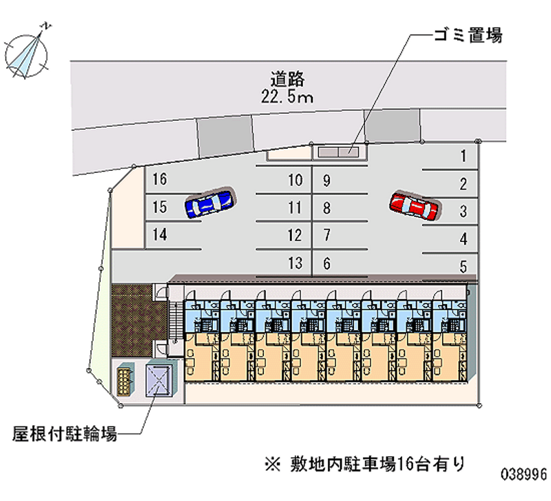 38996 Monthly parking lot