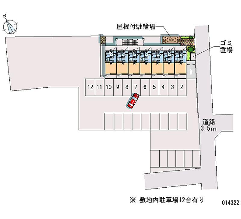 14322月租停車場