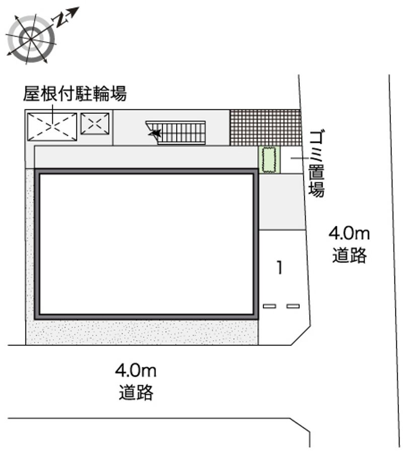 レオパレス南風 配置図