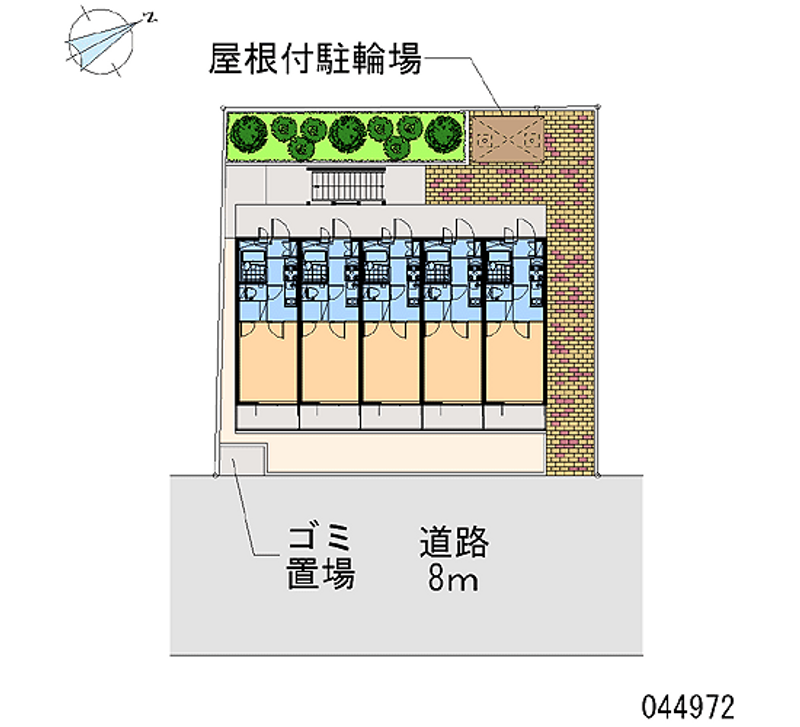 レオパレスカーサＧＯＹＡ 区画図