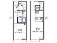 レオネクストサウスウェイヴ 間取図