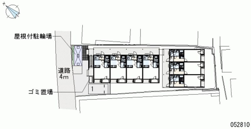 レオネクストクール　ド　イリス 区画図
