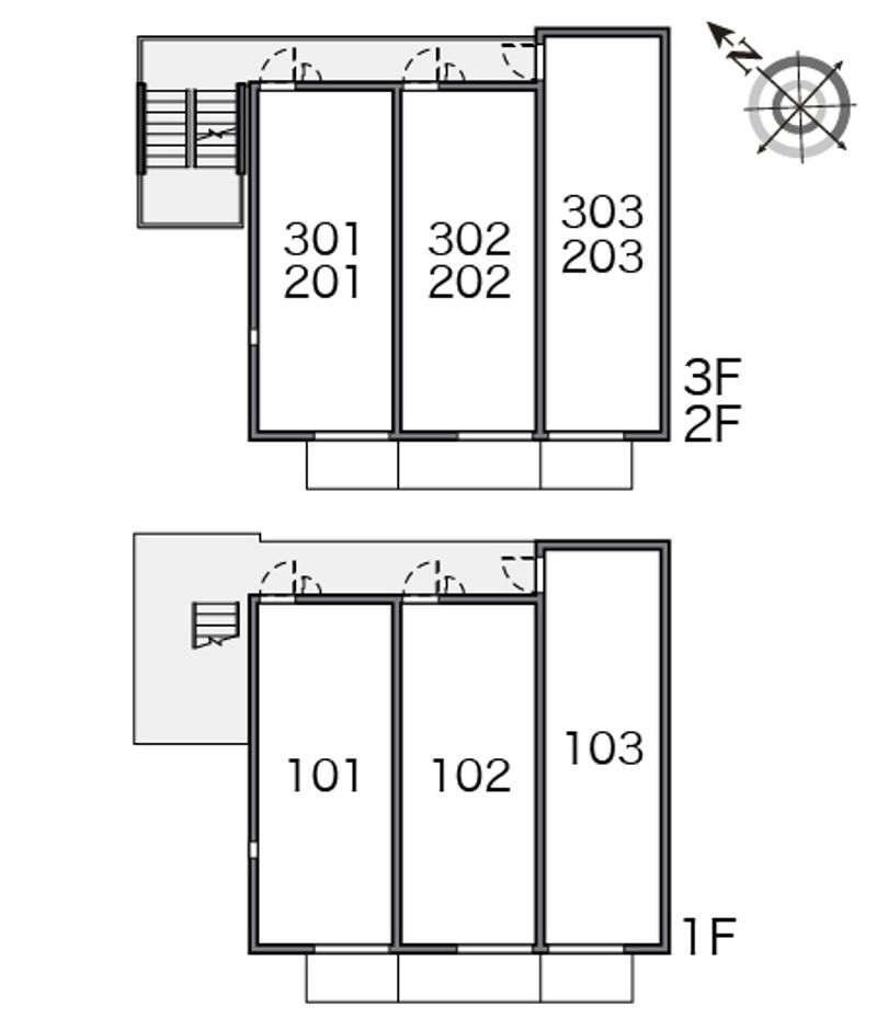 レオネクスト貞和 間取配置図