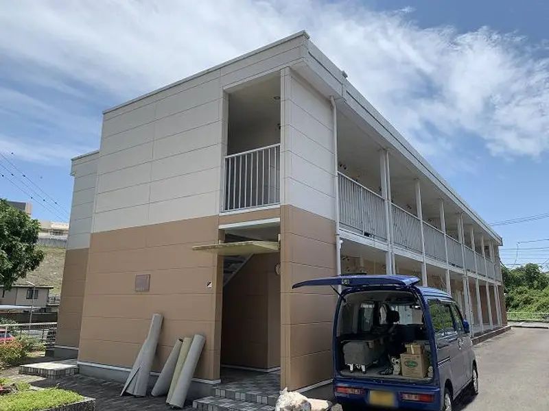レオパレスディアコート与崎 駐車場