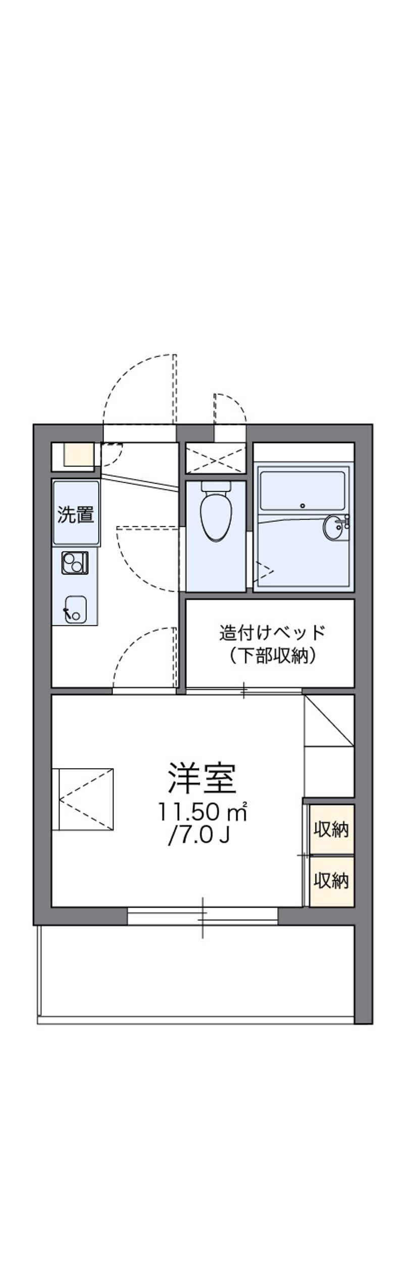 レオパレスＳＥＡ　ＲＯＡＤ 間取図