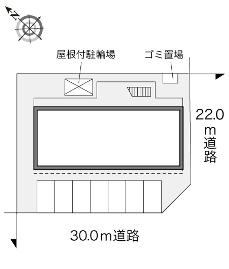 レオパレス彦左衛門 配置図