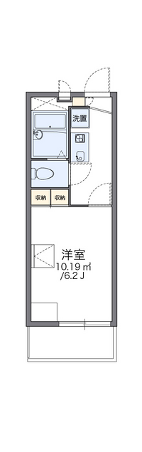 レオパレスＹＡＭＡＫＩ 間取り図