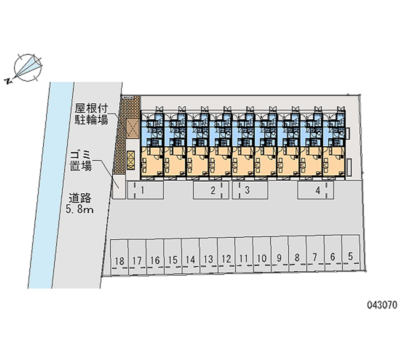 43070 bãi đậu xe hàng tháng