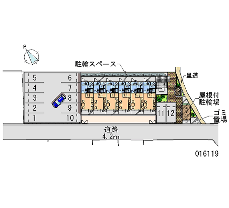 レオパレスＶｉｖｌｅ．Ｋ 共用部分