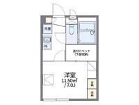 レオパレス竹 間取り図