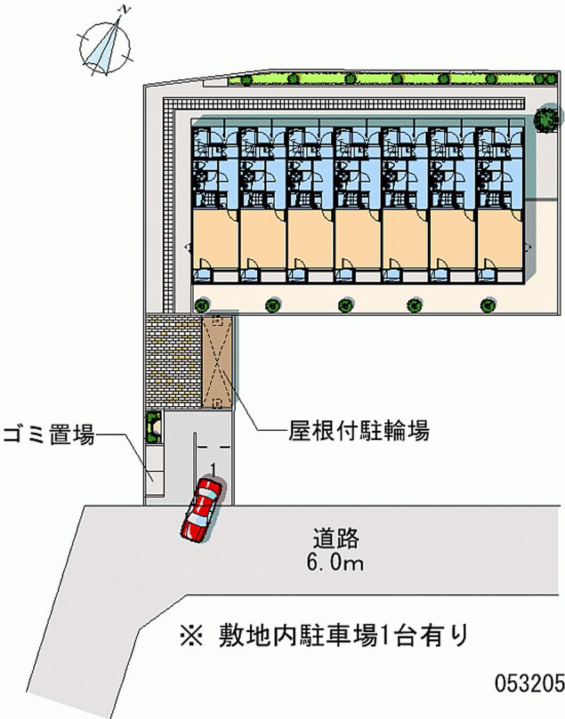 レオネクストＹＯＳＨＩＥ 区画図