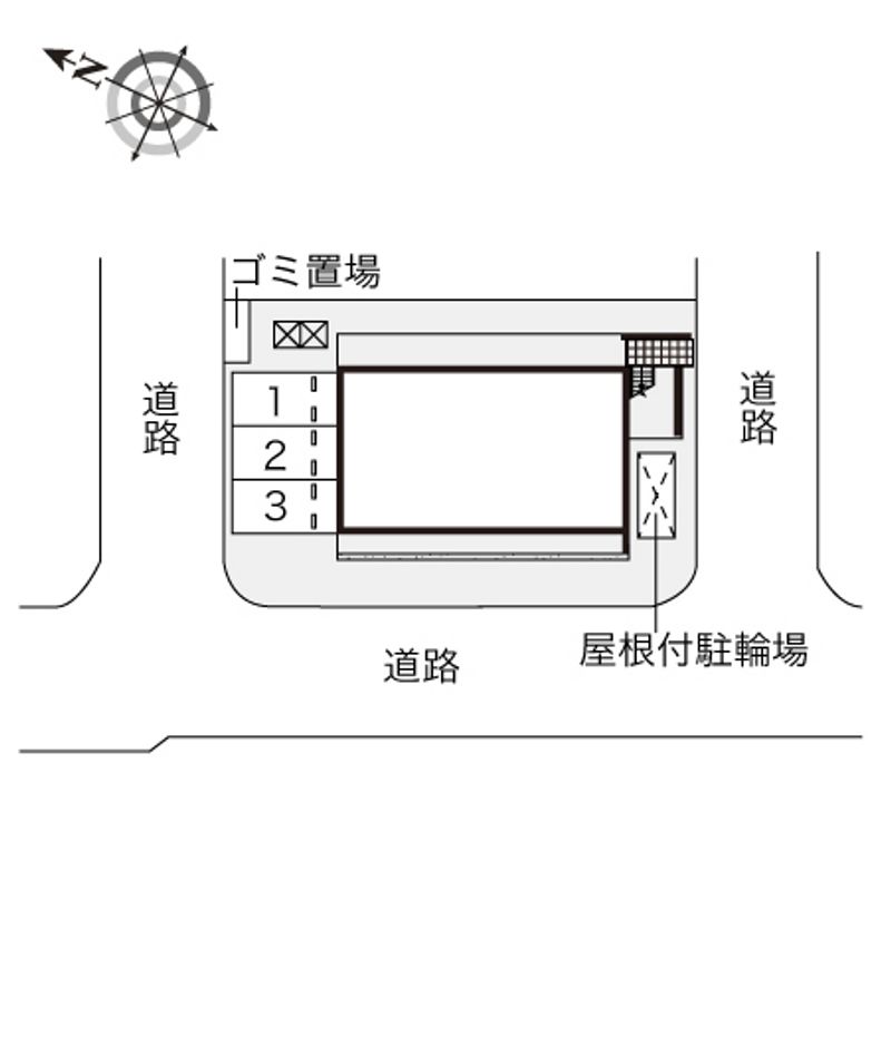 レオパレスクアッド 配置図
