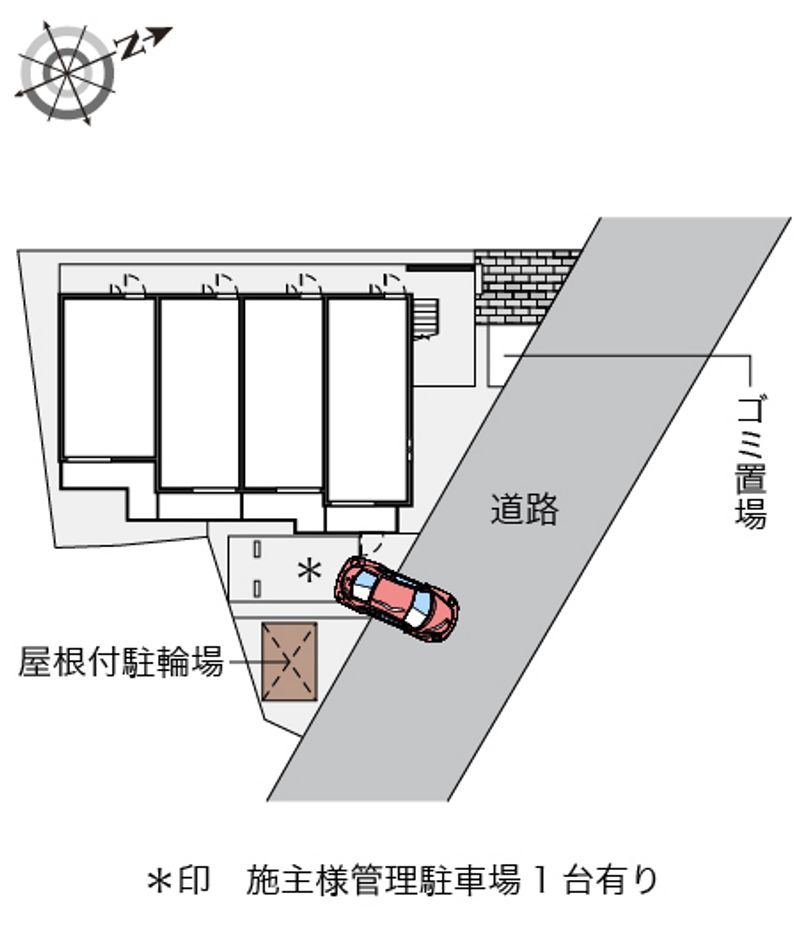 クレイノエスポワールＫ 配置図