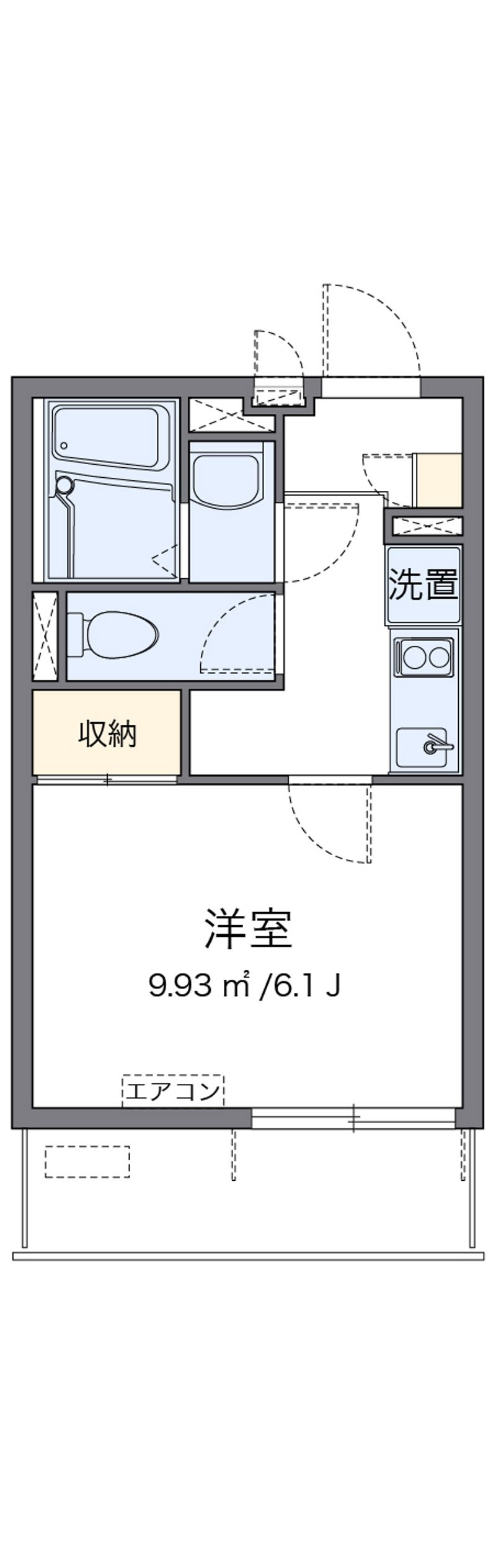 クレイノ石原橋 間取図