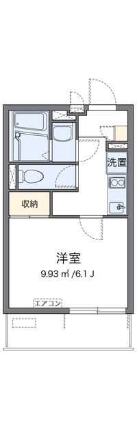クレイノ石原橋 間取り図