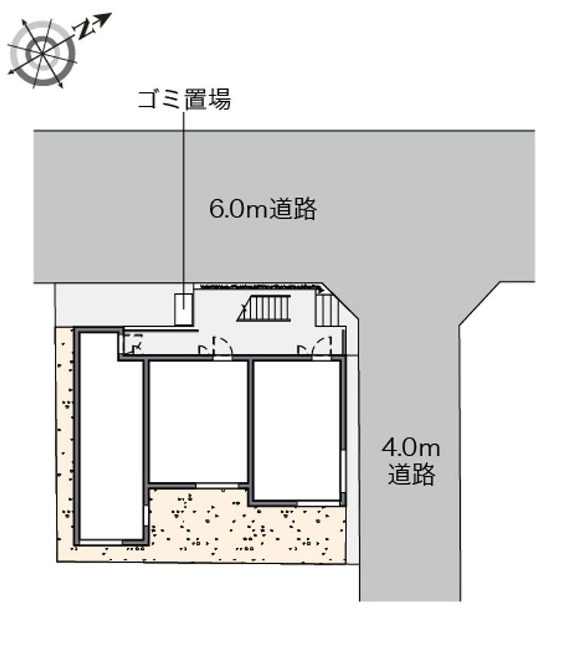 クレイノネオ南篠崎町 配置図