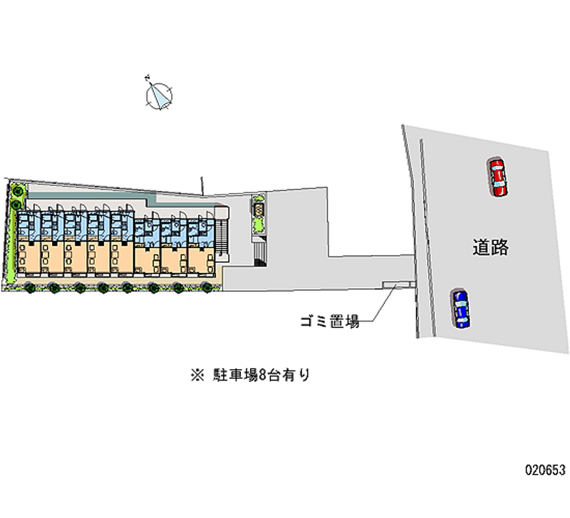 レオパレスシーサイド 月極駐車場